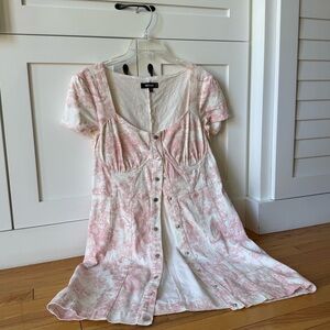 Missguided denim dress